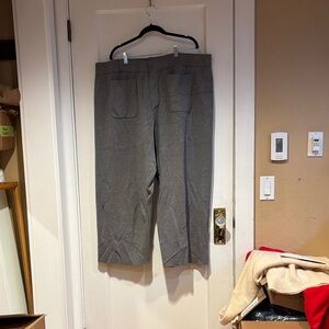 Maeve Women’s Knit Wide Leg Gray Pants